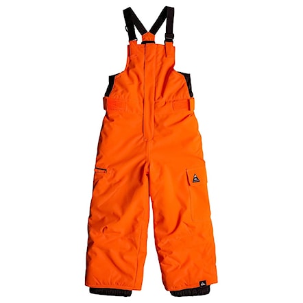 Kalhoty na snowboard Quiksilver Boogie Kids shocking orange 2018 - 1