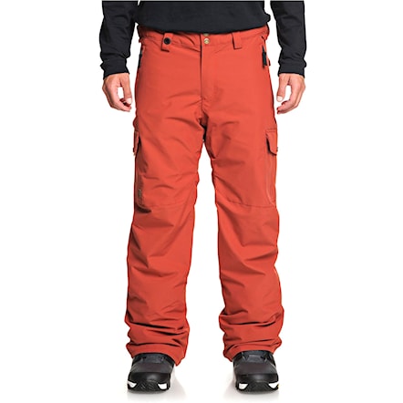 Kalhoty na snowboard Quiksilver Porter barn red 2020 - 1