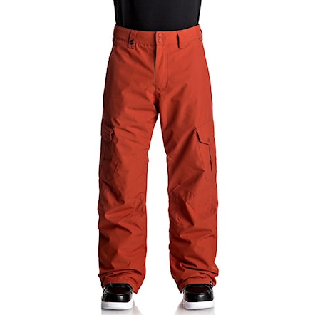 Snowboard Pants Quiksilver Porter ketchup red 2018 - 1