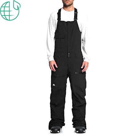 Kalhoty na snowboard Quiksilver Utility Bib black 2020 - 1