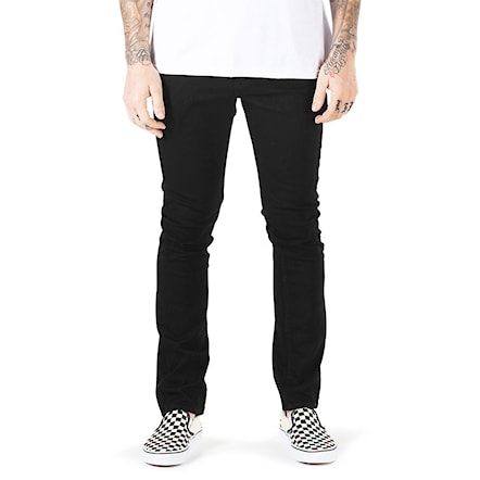 Jeans/Pants Vans V76 Skinny overdye black 2017 - 1