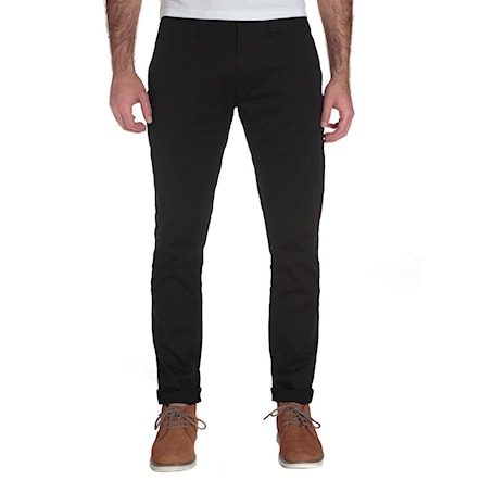 Jeans/kalhoty Volcom Frickin Skinny Chino black 2016 - 1