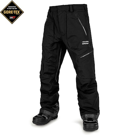 Kalhoty na snowboard Volcom Guch Strtch Gore black 2020 - 1