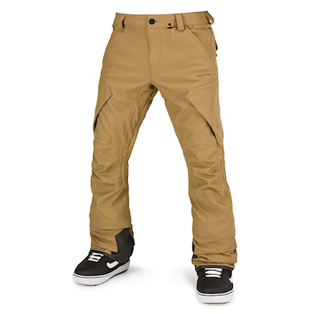 Kalhoty na snowboard Volcom New Articulated burnt khaki 2022 - 1