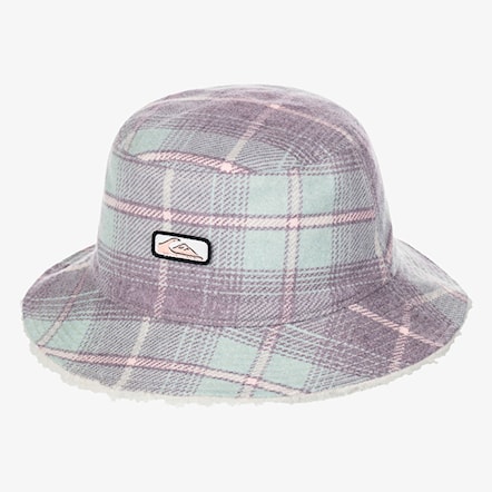 Kapelusz Quiksilver Uni Winter Bucket grape shake uni plaid 2024 - 2