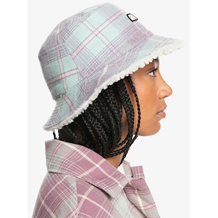 Klobúk Quiksilver Uni Winter Bucket grape shake uni plaid 2024 - 7