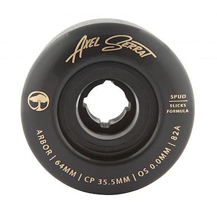 Longboard kolieska Arbor Spud Axel Serrat black - 2