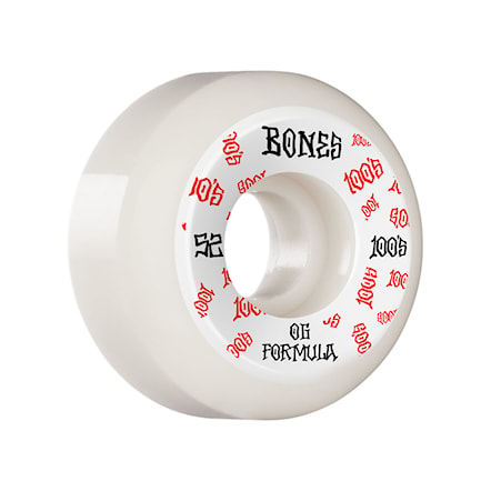 Skateboard Wheels Bones Ogf 100's V5 white 2020 - 1