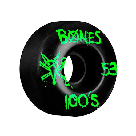 Skateboard kółka Bones Ogf 100's black 2016 - 1