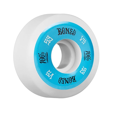 Skateboard Wheels Bones OG 100's V5 white 2019 - 1