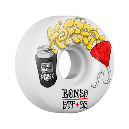Skateboard kolieska Bones Stf Pro Hoffart Beer Bong white 2018 - 1
