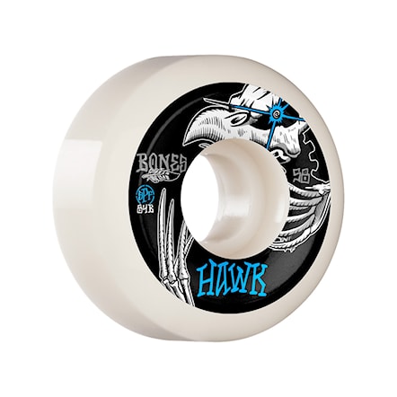 Skateboard Wheels Bones SPF Hawk Tattoo P5 Sidecut white 2022 - 1
