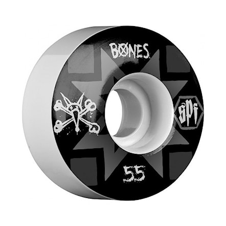 Skateboard kolečka Bones Spf Mini Rat white 2017 - 1