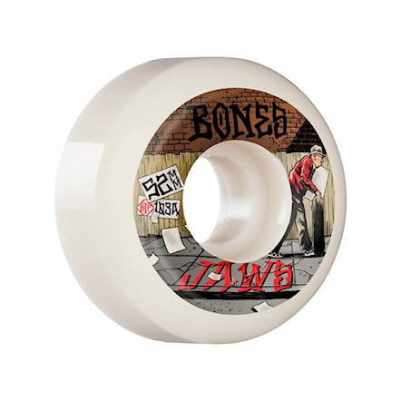 Skateboard kółka Bones Stf Homoki Down 4 Life V5 Sidecu white 2022 - 1