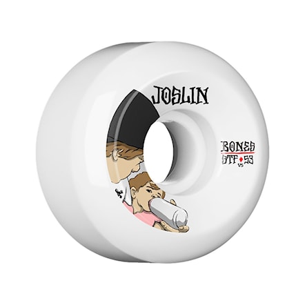 Skateboard Wheels Bones Stf Joslin London white 2018 - 1