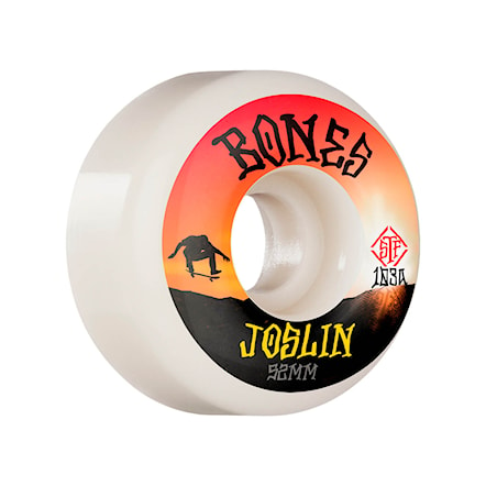 Skateboard kolečka Bones STF Joslin Sunset V1 Standard white 2021 - 1