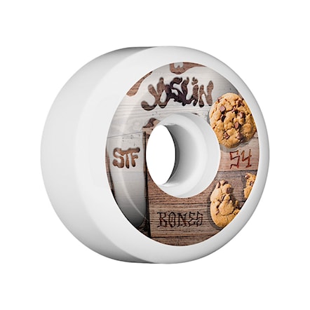 Skateboard kolečka Bones Stf Pro Joslin Cookies V5 white 2019 - 1