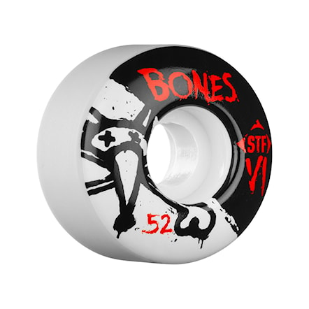 Skateboard Wheels Bones Stf V1 Series white 2017 - 1