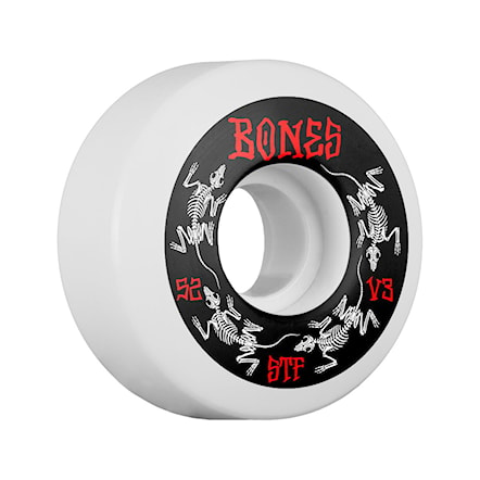 Skateboard kółka Bones Stf V3 Series white 2018 - 1