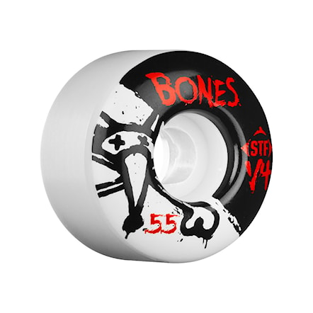 Skateboard kolečka Bones Stf V4 Series white 2018 - 1