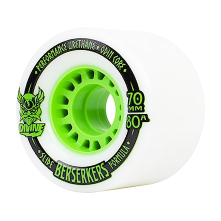 Longboard Wheels Divine Berserkers white/green 2016 - 1