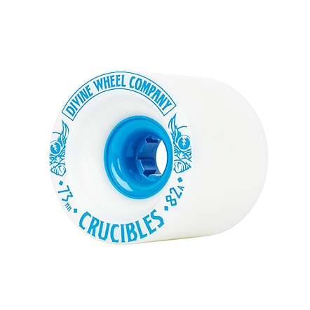 Longboard Wheels Divine Crucibles white/blue 2016 - 1