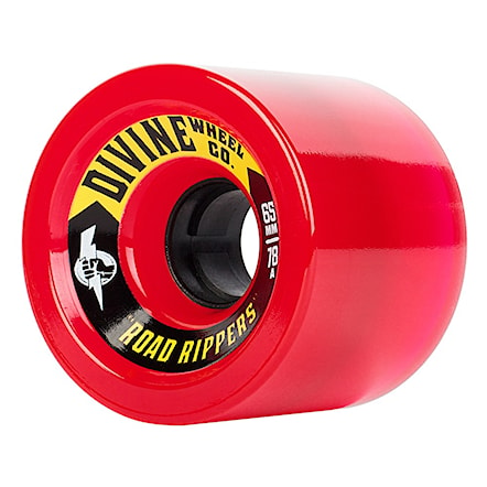 Longboard Wheels Divine Road Rippers 65Mm/78A red 2017 - 1