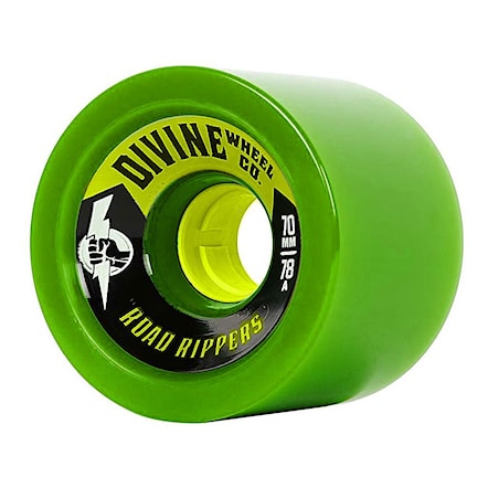 Longboard Wheels Divine Road Rippers 70Mm/78A green 2017 - 1