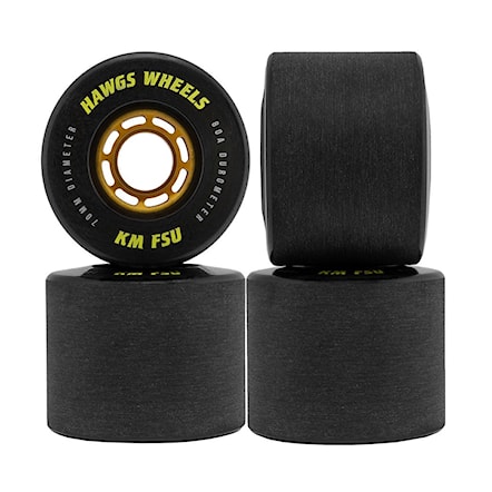 Longboard Wheels Hawgs Km Fsu 70Mm/80A black - 1
