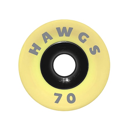 Longboard Wheels Hawgs Supreme yellow - 1