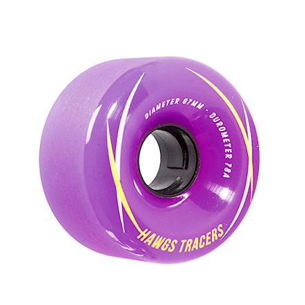 Longboard kolečka Hawgs Tracers purple 2017 - 1