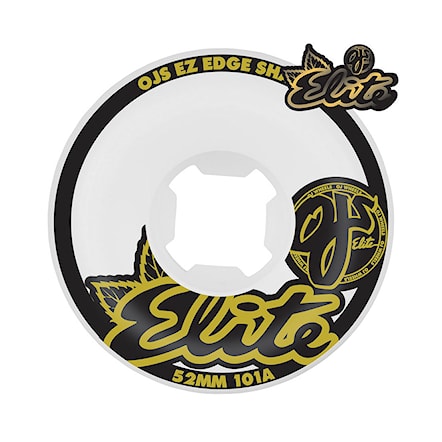Skateboard Wheels OJ Elite EZ Edge white 2019 - 1