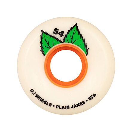 Skateboard kolečka OJ Plain Jane Keyframe 54 mm / 87A white 2023 - 1