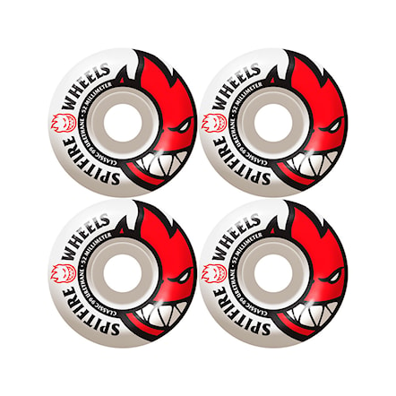 Skateboard kolieska Spitfire Bighead red 2020 - 1