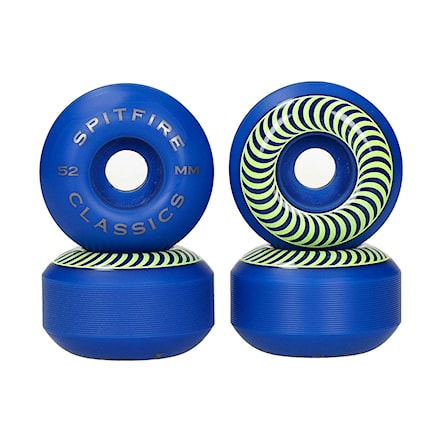 Skateboard kolieska Spitfire Classic cobalt blue 2020 - 1
