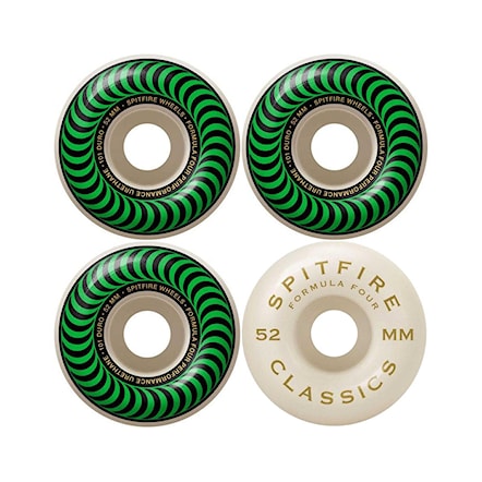 Skateboard Wheels Spitfire Classic green 2020 - 1