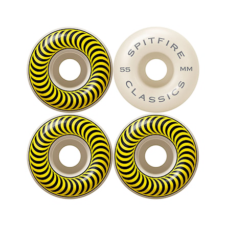 Skateboard kolečka Spitfire Classic yellow 2020 - 1