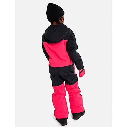 Kombinezon snowboardowy Burton Kids One Piece true black/azalea pink 2025 - 2