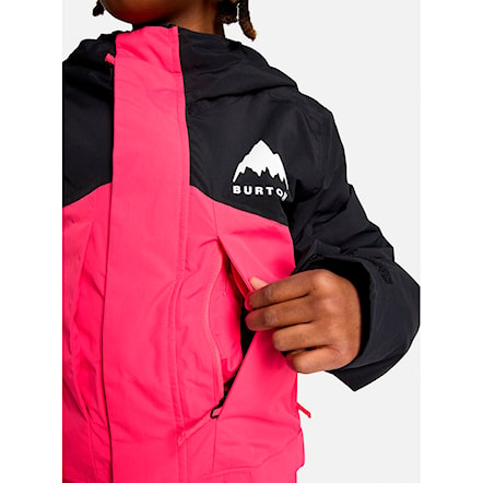 Kombinezon snowboardowy Burton Kids One Piece true black/azalea pink 2025 - 3