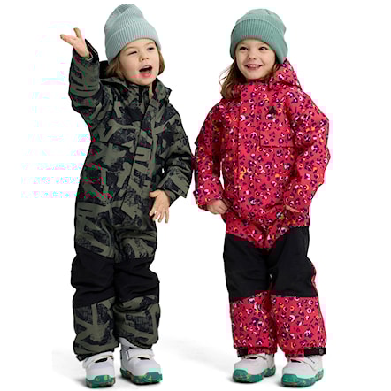 Kombinezon snowboardowy Burton Toddler One Piece forest city streets 2026 - 5