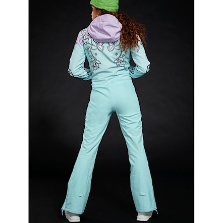 Kombinéza na snowboard Roxy Roxy X Rowley Ski Suit fair aqua laurel floral 2024 - 3