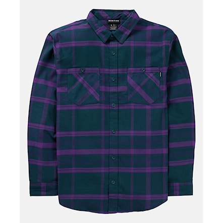 Koszula Burton Favorite Flannel LS deep emerald/imperial purple plaid 2024 - 5