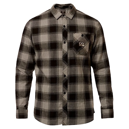 Shirt Fox Longview Ltwt Flannel heather graphite 2019 - 1