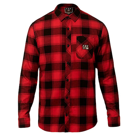 Shirt Fox Longview Ltwt Flannel rio red 2019 - 1