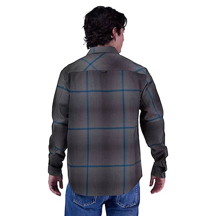 Košeľa Fox Survivalist Fire Flannel Ls dark shadow 2025 - 2