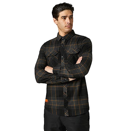 Shirt Fox Traildust 2.0 Flannel black 2021 - 1