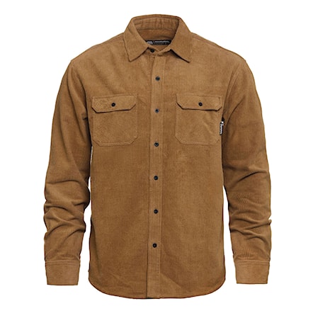 Košeľa Horsefeathers Dough camel corduroy 2024 - 1