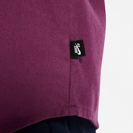 Košeľa Nike SB Button Up sangria 2022 - 4