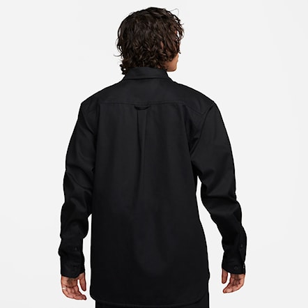 Košeľa Nike SB Tanglin LS Woven Button Up black 2023 - 2