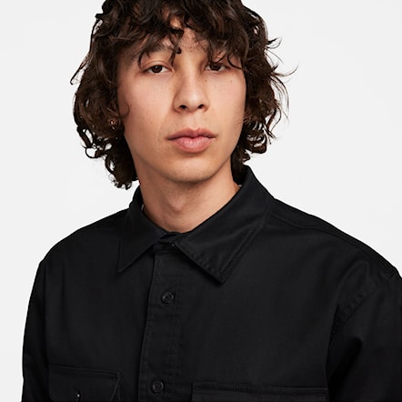 Košile Nike SB Tanglin LS Woven Button Up black 2023 - 4